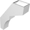 Ekena Millwork 5-in. W x 16-in. D x 22-in. H Monterey Architectural Grade PVC Knee Brace BRCP05X16X22MON - alternate 2